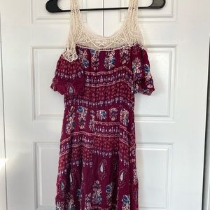 Rue 21 Lace Trim Dress
